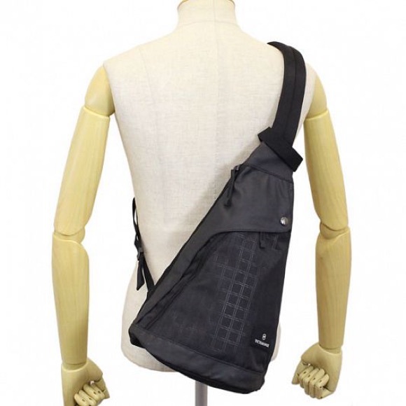 Victorinox Altmont 3.0 Mono Sling Backpack Black Bag Travel Dual Compartment - Picture 14 of 14